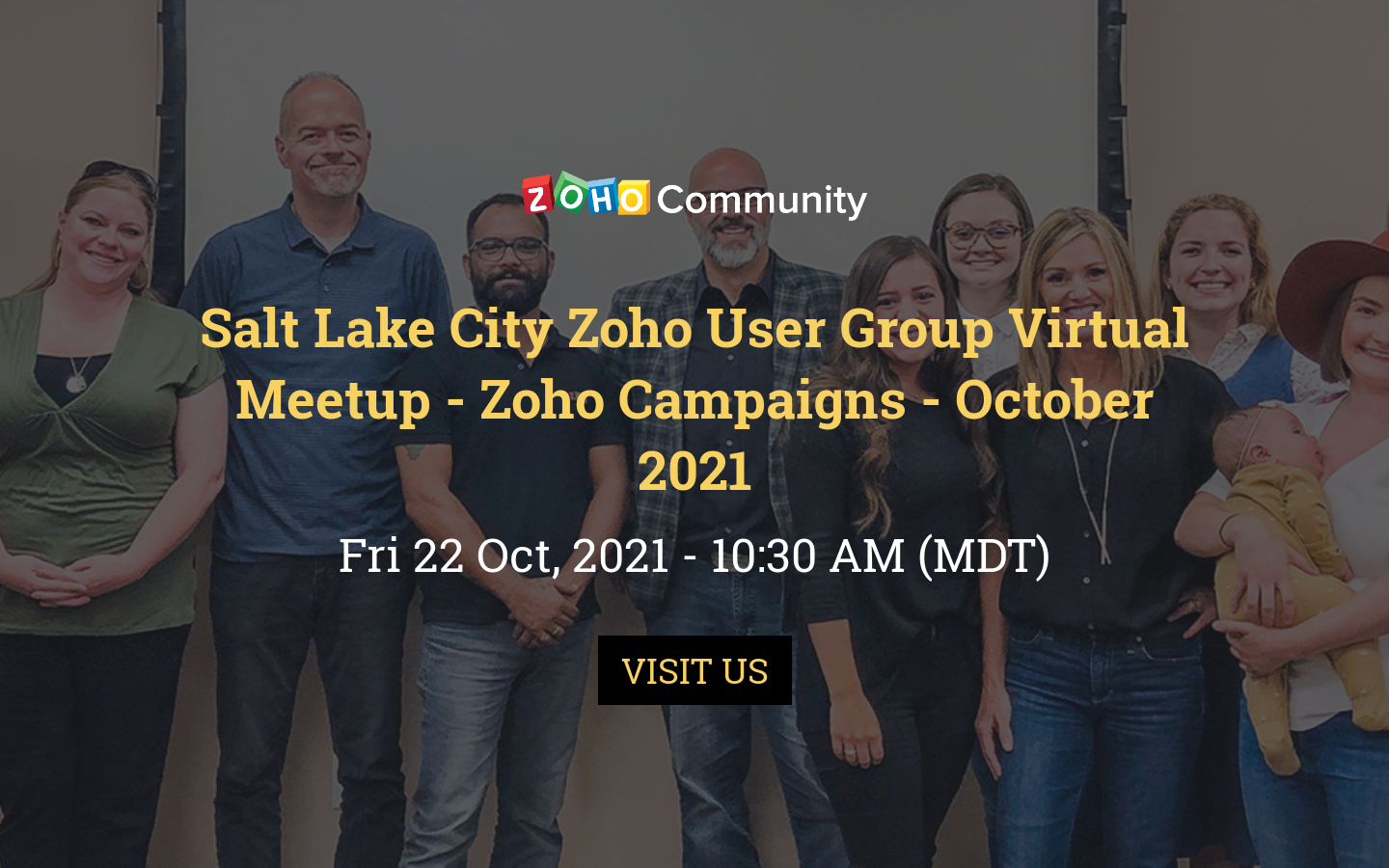 Salt Lake City Zoho User Group Virtual Meetup Zoho Campaigns